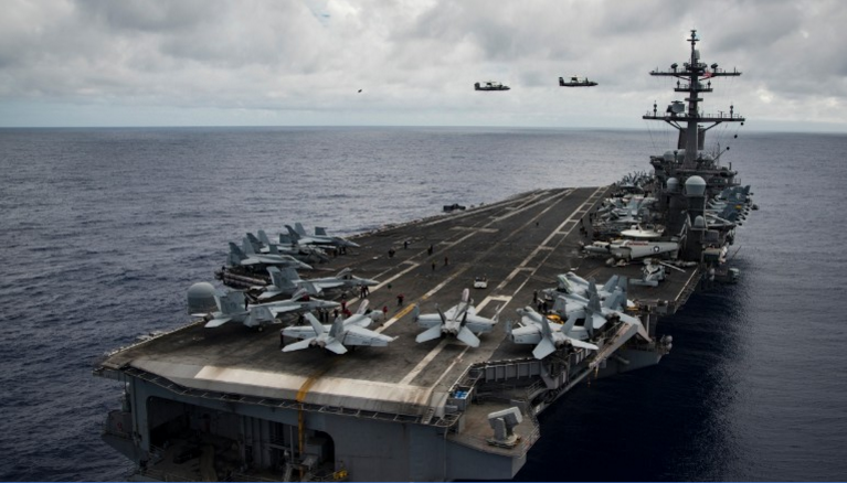 Tàu sân bay USS Carl Vinson.