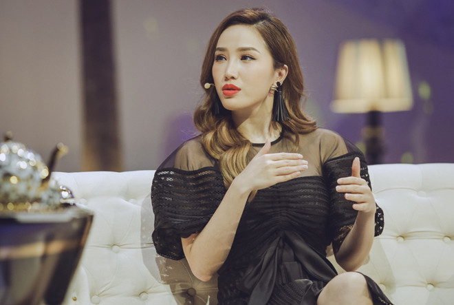 Bảo Thy trong chương trình "Chuyện tối nay với Thành".