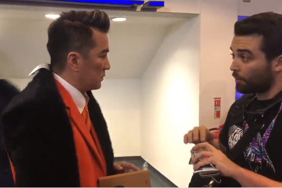 Đại diện BTC sự kiện EMA 2017 giải thích lý do thảm đỏ phải dừng lại sớm hơn dự kiến.