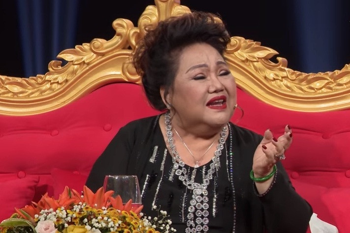 NSND Ngọc Giàu trong chương trình "Sau ánh hào quang".