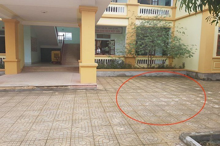 Hiện trường vụ việc.