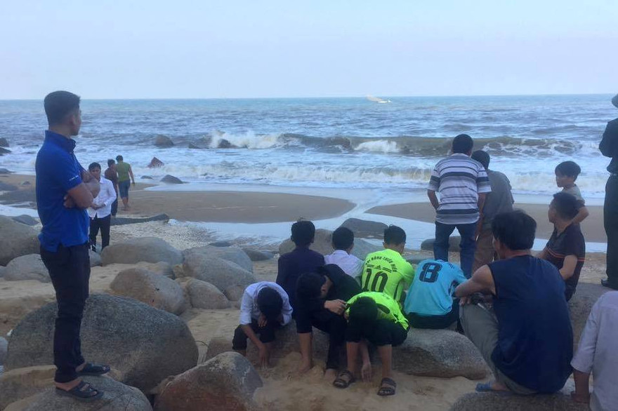 Hiện trường vụ việc.