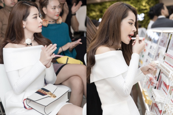 Chi Pu vai trần quyến rũ tại sự kiện 