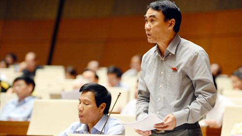 Đại biểu Huỳnh Nhã (Đà Nẵng) tham gia đóng góp ý kiến 