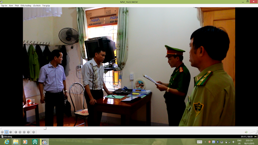 CQĐT quyết định khởi tố bị can, thực hiện lệnh bắt, tạm giam 3 tháng đối với ông Nguyễn Hữu Dương và Hồ Xuân Tục. 