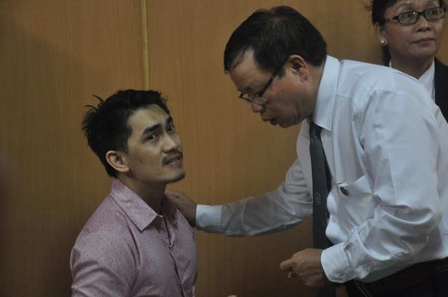 Bị cáo Phạm Châu Tony vẫn khẳng định mình bị oan. Ảnh Việt Văn