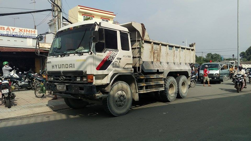 Hiện trường vụ tai nạn 