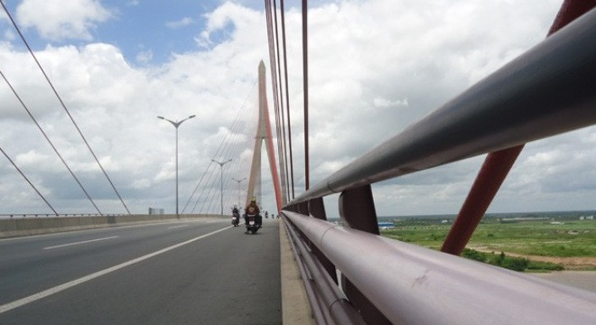 Cầu Cần Thơ nơi xảy ra vụ việc 