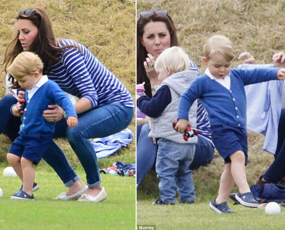 10 khoảnh khắc đáng yêu của hoàng tử George 