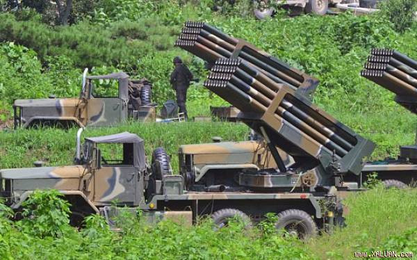 Hàn Quốc đặt tên lửa dọc biên giới trên biển với Triều Tiên