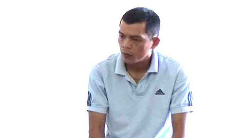 Nghi can Đính, một trong những nghi can trong đường dây chuyên thực hiện các hợp đồng nghe lén.