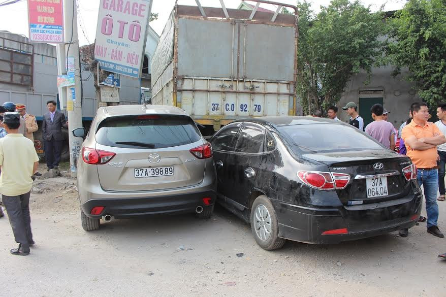 Hiện trường vụ tai nạn