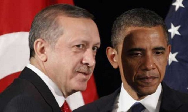 Tổng thống Thổ Nhĩ Kỳ Recep Tayyip Erdogan và Tổng thống Mỹ Barack Obama - Ảnh: AFP