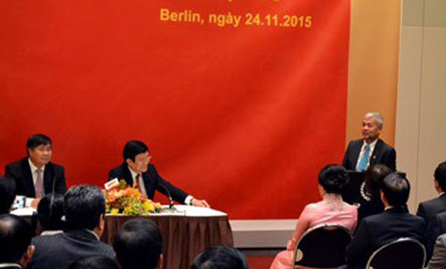 Toàn cảnh buổi gặp gỡ. Ảnh: Thế giới và Việt Nam