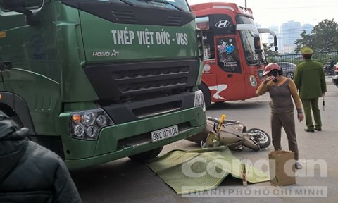 Hiện trường vụ tai nạn 