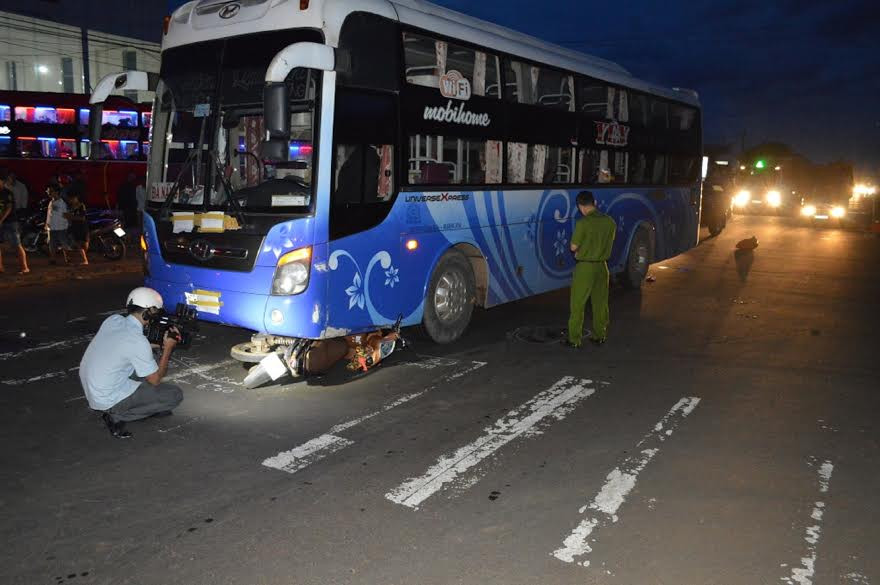 Hiện trường vụ tai nạn 