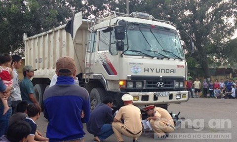 Hiện trường vụ tai nạn 