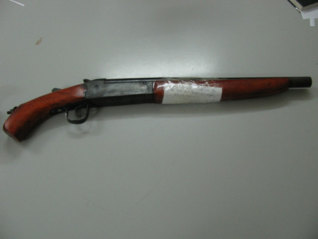 Súng tự chế dùng đạn ghém (ảnh minh hoạ) 