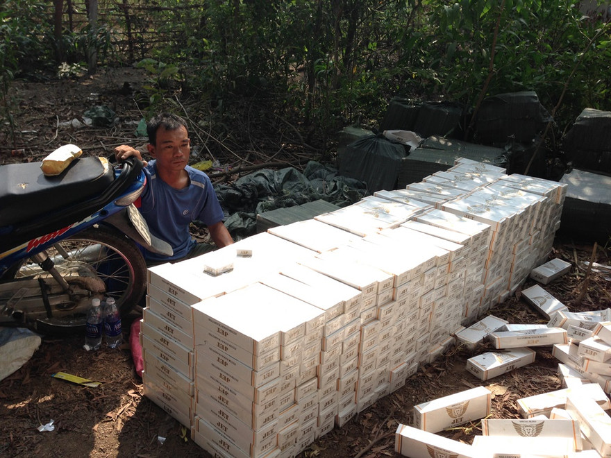 Vận chuyển 500 bao thuốc lá lậu sẽ bị xử lý hình sự