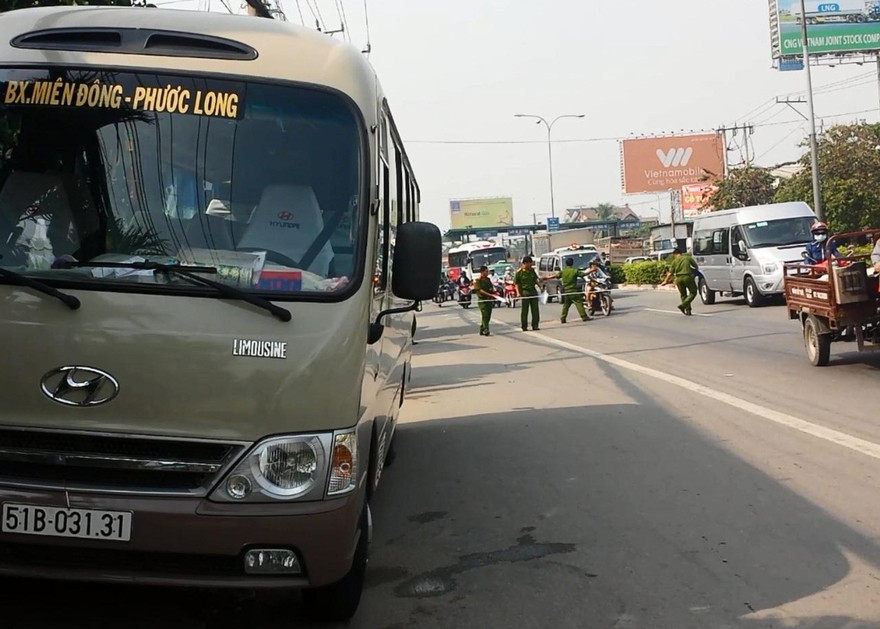 Hiện trường vụ tai nạn 