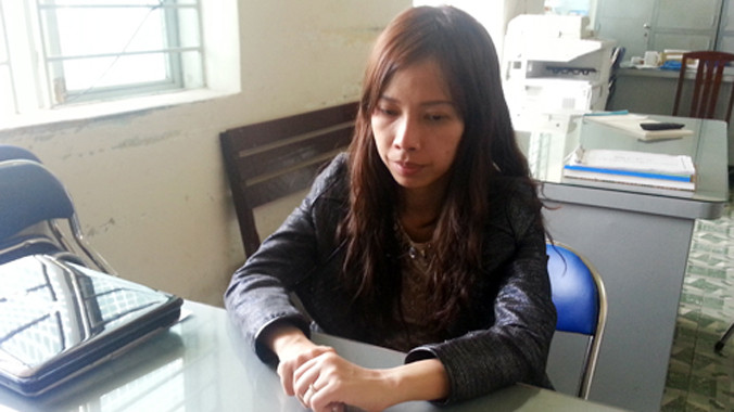 Trang tại cơ quan điều tra. Ảnh:C.A.