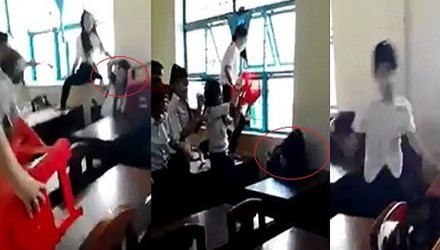 Nữ sinh bị đánh hội đồng lên Sài Gòn học