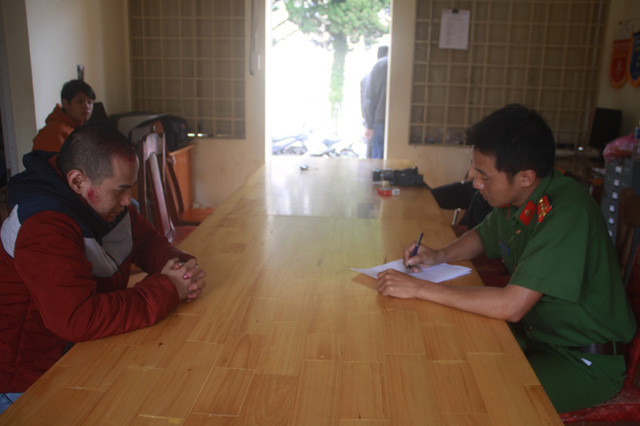 Đối tượng Nguyễn Minh Ngọc tại cơ quan điều tra