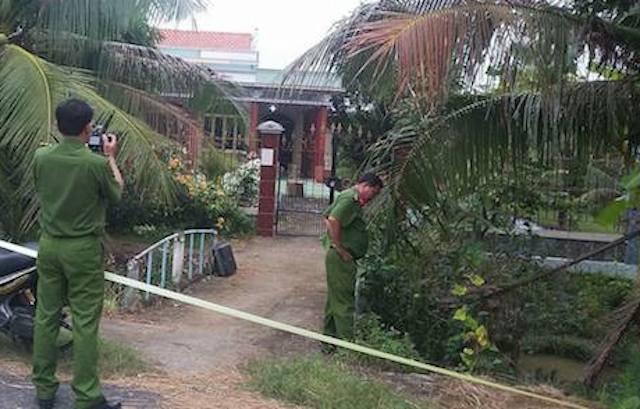 Cơ quan Công an tiến hành công tác khám nghiệm