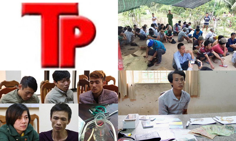 Bản tin Hình sự 18H: Cảnh sát nổ súng bắt hơn 50 con bạc