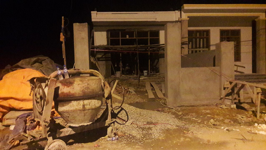 Hiện trường nơi xảy ra vụ án mạng