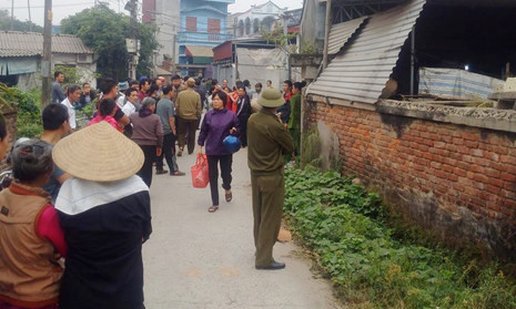 Gia đình cháu K. đang bàng hoàng trước sự việc