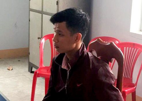 Huỳnh Minh Tuấn ra tự thú tại Công an TP Cam Ranh