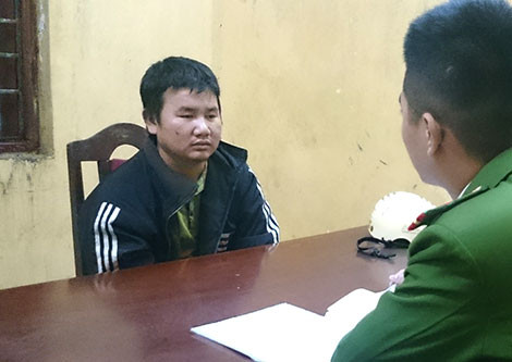 Đối tượng Phạm Văn Loát tại Cơ quan điều tra