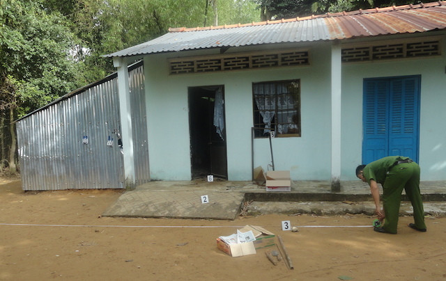 Hiện trường nơi xảy ra vụ việc