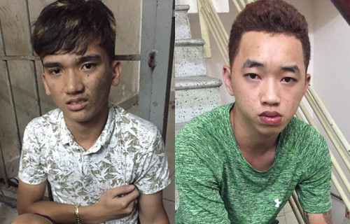 Hai tên cướp tại cơ quan công an