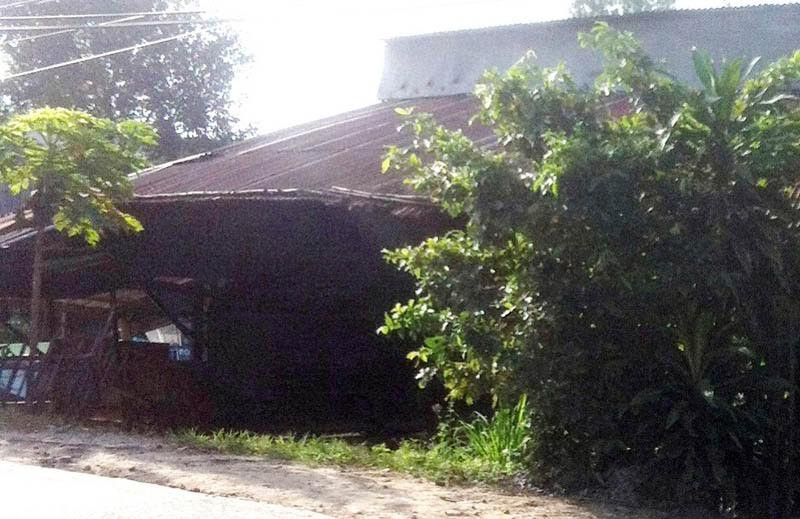 Ngôi nhà, nơi xảy ra vụ việc