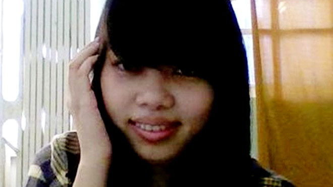 Ảnh đại diện trên Facebook của cô gái xấu số Lê Thị Kim Tuyến. Ảnh: PN