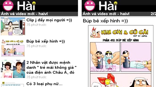 Trang web haivl.com bị đóng cửa vĩnh viễn - Ảnh: Chụp lại màn hình