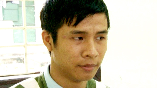 Tên Chương dù chỉ 15 tuổi nhưng đã tỏ ra rất liều lĩnh khi đi giật dây chuyền giữa đường