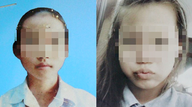 Hai bé gái bỏ nhà đi bụi