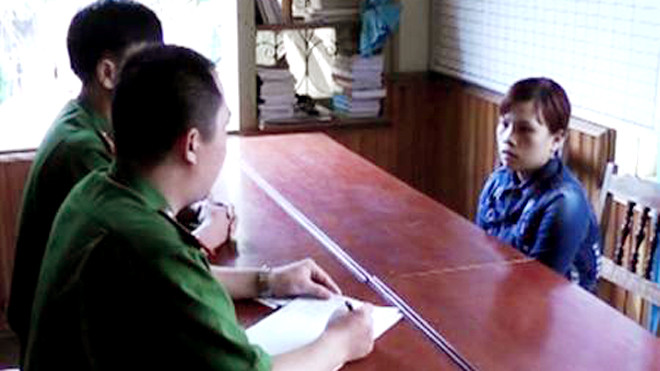 Cơ quan điều tra đang tiến hành lấy lời khai các đối tượng