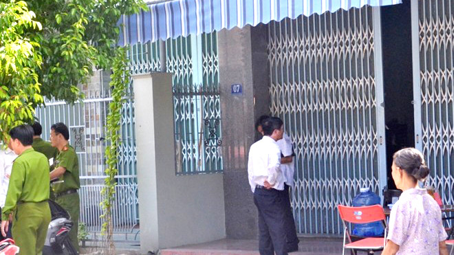 Ngôi nhà nơi phát hiện nạn nhân tử vong