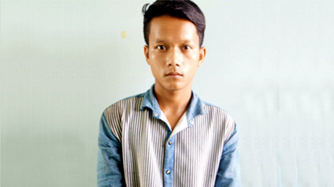 Tấn khai động cơ gây án vì người tình đồng tính cho ít tiền. Ảnh: Nguyệt Triều