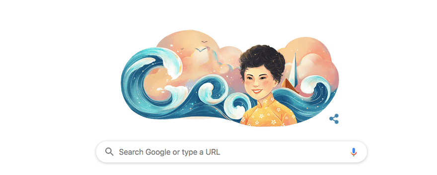 Google vinh danh nhà thơ Xuân Quỳnh vào ngày sinh nhật thứ 77