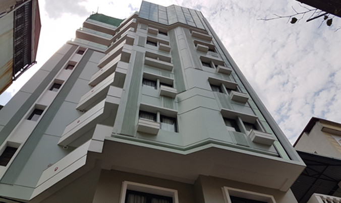 Công trình nhà A3, ngõ số 8, Lý Nam Đế đã hoàn thành và đưa vào sử dụng. Ảnh: Vnexpress