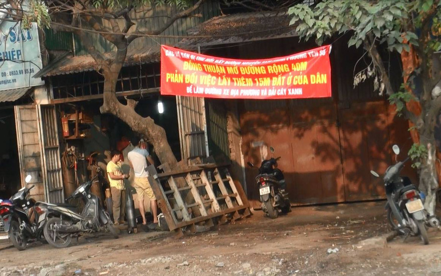 Hà Nội kiểm tra phản ánh dự án mở đường Nguyễn Tam Trinh