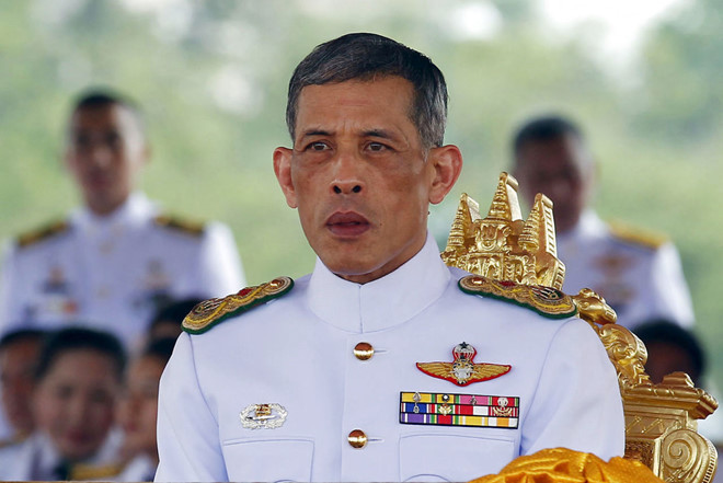 Vua Thái Lan Maha Vajiralongkorn. Ảnh: Reuters.