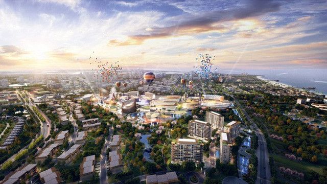 Phối cảnh dự án Khu nghỉ dưỡng Nam Hội An.