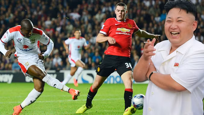 Chủ tịch Jong-Un là fan của Man United
