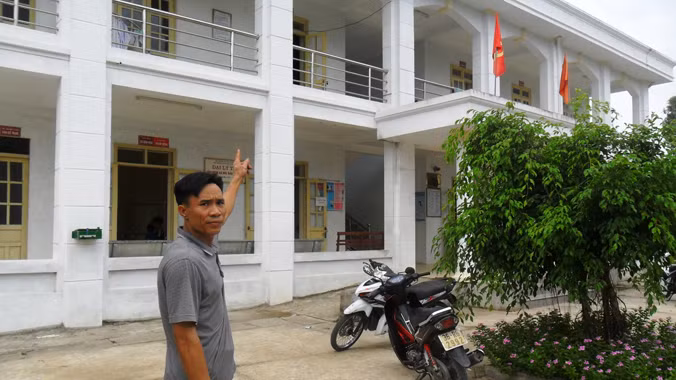 Công trình Trạm Y tế xã Quảng Hải đã hoàn thành và đưa vào sử dụng. Ảnh: Hoàng Lam 